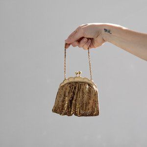 Vintage Gold purse / clutch